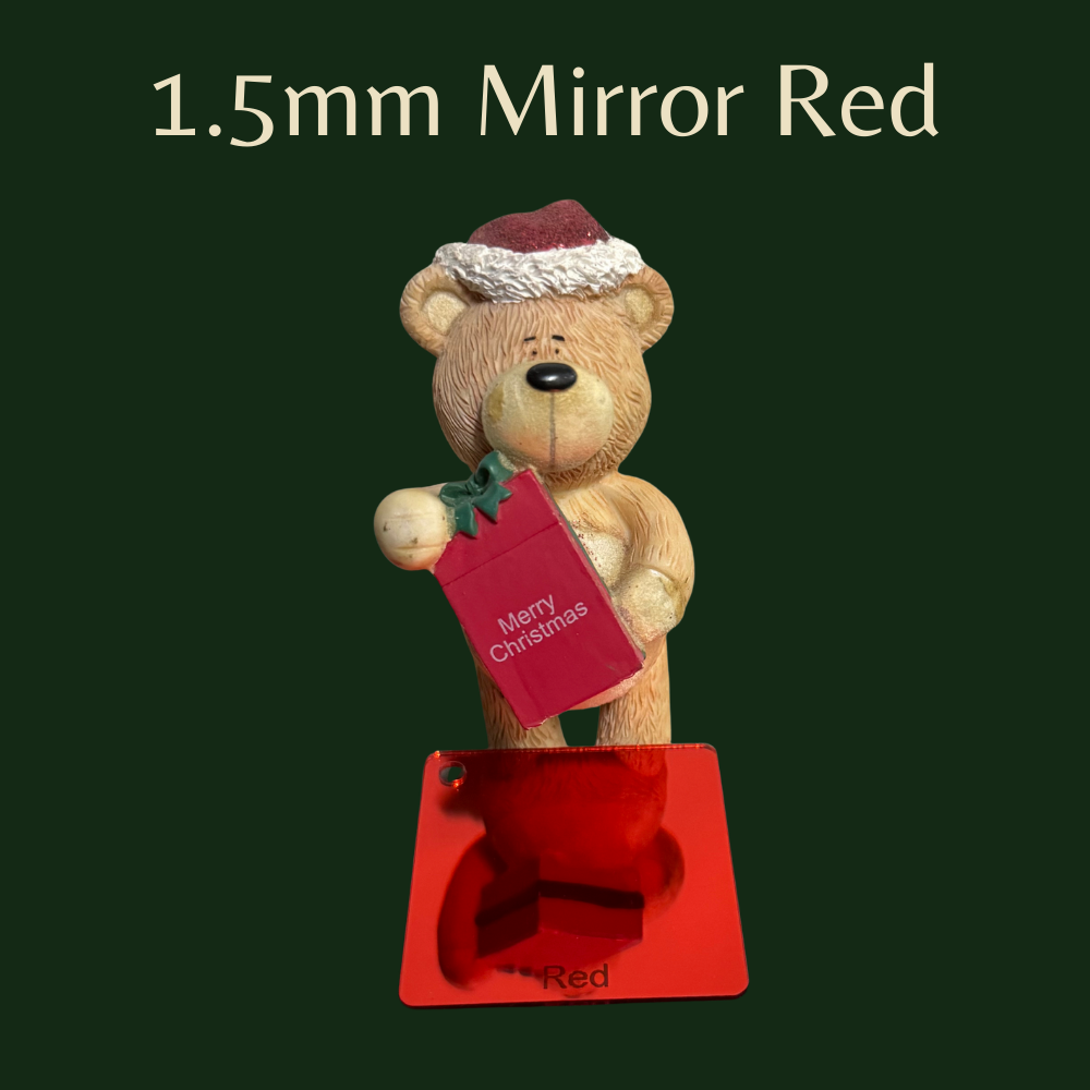 Mirror Acrylic Sheet Normal Cut to Size Set A4/A3/400x600mm/600x900mm