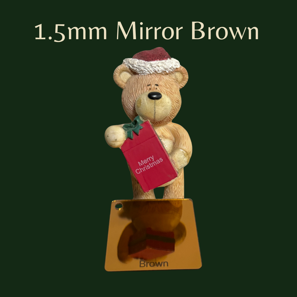 Mirror Acrylic Sheet Normal Cut to Size Set A4/A3/400x600mm/600x900mm