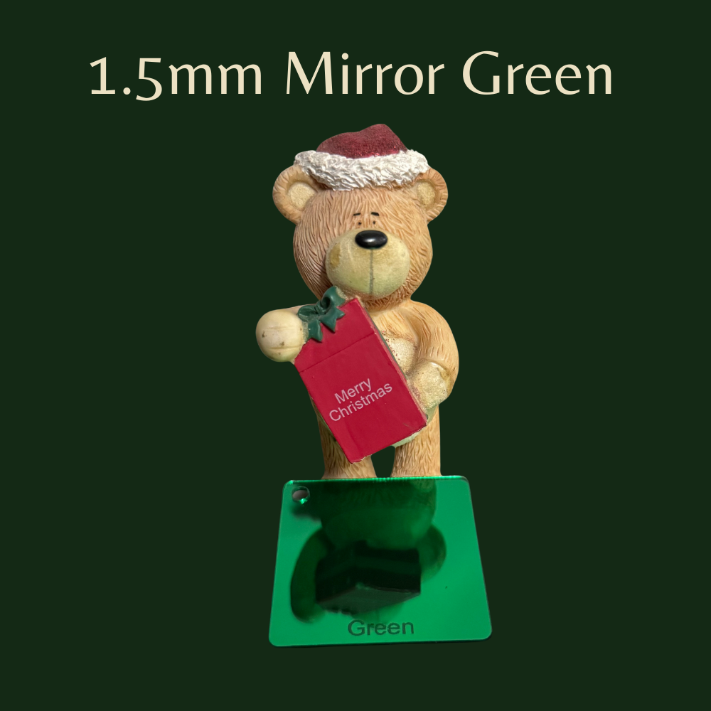 Mirror Acrylic Sheet Normal Cut to Size Set A4/A3/400x600mm/600x900mm
